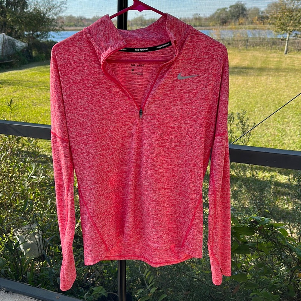 *NIKE dri-fit Running* lightweight stretch athletic pullover shirt - Small